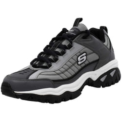 Skechers Men's Energy Afterburn Lace-Up Charcoal Sneaker 13 M US