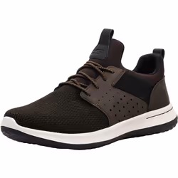 Skechers Men's Classic Fit Delson-Camben Chocolate Sneaker 8 M US