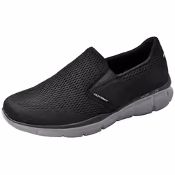 Skechers Mens Equalizer Double Play Slip-On Loafer Blackcharcoal 12