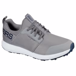 Skechers Mens 2021 Max-Sport Lightweight Breathable Spikeless Golf Shoes - UK 8, Charcoal/Blue