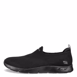 Skechers Women's Arch FIT Refine-Don't GO Sneaker  Black/Black  5.5