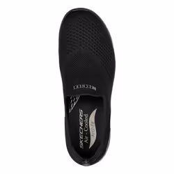 Skechers Women's Arch FIT Refine-Don't GO Sneaker  Black/Black  5.5