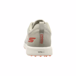 Skechers Men's Elite 4 Victory Spikeless Golf Shoe Sneaker  Gray/Red