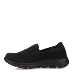 Skechers Men's GOwalk 5 - Elastic Stretch Athletic Slip-On Casual Loafer Walking Shoe Sneaker  Black 2  11.5