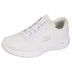 Skechers Women's Go Walk Joy-Ecstatic Sneaker  White/Blue  9.5