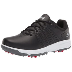 Skechers Women's Go Jasmine Spiked Waterproof Golf Shoe  Black  10