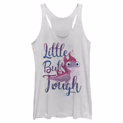 Disney Junior's Frozen 2 Little But Tough Tri-Blend Racerback Layering