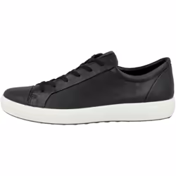 ECCO Men's Soft 7 City Tie Sneaker Black 12-12.5