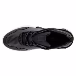 Ecco Womens Elo Low Sneaker Lightweight Phorene Sole Leather Upper Trainers - UK 5-5.5, Black