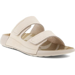 Ecco Shoes 2nd Cozmo Womens Ladies Adjustable Slide Slip on Sandals - Limestone, UK 6