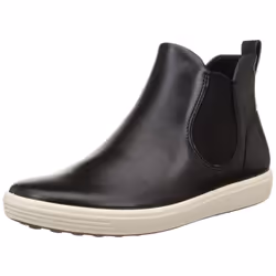 EccO Womens Soft 7 chelsea Ankle Boot Black 2 10-105