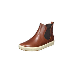 EccO Womens Soft 7 chelsea Ankle Boot  cognac  4-45