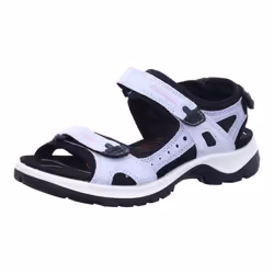 ECCO Women's Yucatan Sport Sandal AIR/Dusty Blue Nubuck 8-8.5