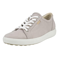 ECCO Women's Soft 7 Sneaker  Grey Rose Nubuck  9-9.5