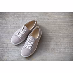 ECCO Women's Soft 7 Sneaker  Grey Rose Nubuck  9-9.5