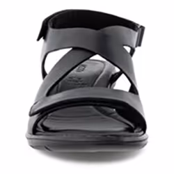 ECCO Women's Felicia Cross Wedge Sandal  Black  8-8.5