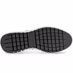 UK, Black) ECCO Mens Gruuv Leather Leisure Elastic Laces Trainers Sneakers Shoes - 10.5-11 (45EU