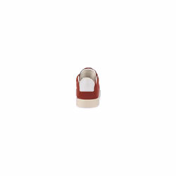 ECCO Women's Street LITE Retro Sneaker  Petal Trim/White  11-11.5