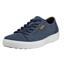 ECCO Men's Soft 7 Sneaker  Marine Nubuck/Lion  8-8.5