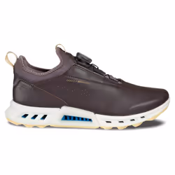 Ecco Womens BIOM C4 Leather Fluidform Waterproof Boa Spikeless Golf Shoes - UK 6, Shale