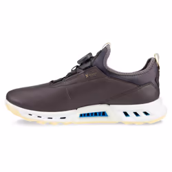 Ecco Womens BIOM C4 Leather Fluidform Waterproof Boa Spikeless Golf Shoes - UK 6, Shale