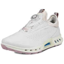 Ecco Womens 2025 BIOM C4 Full Grain Leather Waterproof Boa Spikeless Golf Shoes - UK 6.5-7, White