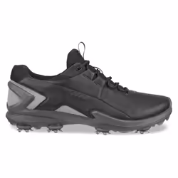 Ecco 2023 BIOM Tour Fluidform Waterproof Spiked Leather Golf Shoes - UK 10.5-11, Black