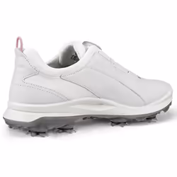 Ecco Womens 2025 BIOM Tour Cleated BOA Phorene Waterproof Golf Shoes - UK 6.5-7, White