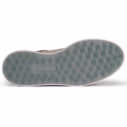 Ecco Womens 2025 Street 720 Leather Waterproof Hybrid Spikeless Golf Shoes - UK 5-5.5, Gold Metallic/Matcha