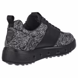 Ecco Mens 2025 Street 720 Hybrid Leather Waterproof Spikeless Golf Shoes - UK 10.5-11, Black