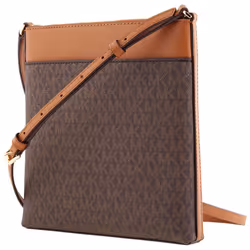 Michael Kors Jet Set Charm Small North/South Flat Crossbody BrowPavancor