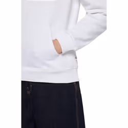 Dickies Icon Logo Polyester Unisex Adults White Hooded Sweatshirt - White, XXL - Additional view 5
