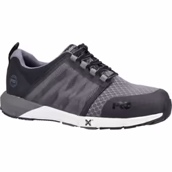 ) Timberland Pro Radius Textile Grey/Black Safety Trainers - Grey, 6 (Adults'