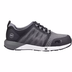 ) Timberland Pro Radius Textile Grey/Black Safety Trainers - Grey, 6 (Adults'
