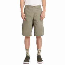 TIMBERLAND Mens Waistband Cargo Shorts - Olive, W30