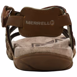 Merrell Women's Sandspur Rose Leather Sandal  Dark Earth  10 M US