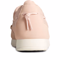 ) Sperry Moc-Sider Suede Women's Blush Moccasins Shoes - Pink, 4 (Adults'