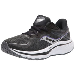 Saucony Women's Omni 20 Running Shoe  Black/White  6.5