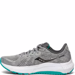 Saucony Women's Omni 20 Running Shoe Alloy/Jade 8.5