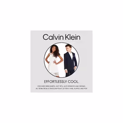 Calvin Klein Boys' Long Sleeve Patterned Dress Shirt  Button-down Styl