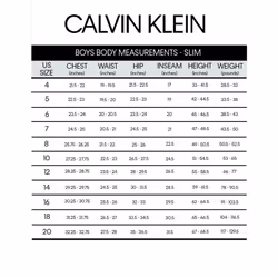 Calvin Klein Boys' Long Sleeve Slim Fit Dress Shirt  Button-down Style