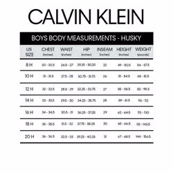 Calvin Klein Boys' Long Sleeve Patterned Dress Shirt  Button-down Styl