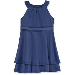 Calvin Klein Girls' Sleeveless Party Dress  Fit and Flare Silhouette