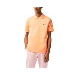 Lacoste Mens Polo Shirts Sports GolfÂ Tee - Orange Heb, XS