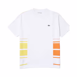 LACOSTE Mens Pique T Shirt Short Sleeve - L