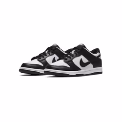 Nike Dunk Low (GS) White Black - UK 4