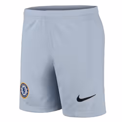 2021-2022 Chelsea Home Goalkeeper Shorts (Ghost) - Kids - MB