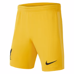 Liverpool 2021-2022 Home Goalkeeper Shorts (Gold) - Kids - SB