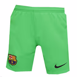 ) Barcelona Kids Away Goalkeeper Shorts 2021/22 - Medium Boys (10-12 Years