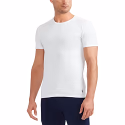 POLO Ralph Lauren Men's Classic Fit Cotton Crew Tee Big & Tall  White/Cruise Navy  1X Tall